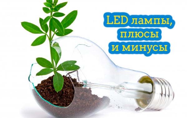 LED лампы плюсы и минусы